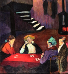 cardplayersmariannevonwerefkin1913