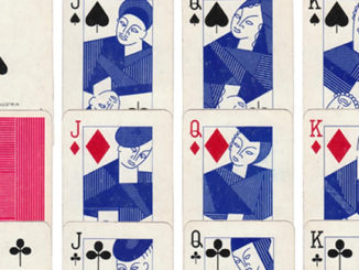 Blue Playing Cards” by Piatnik, 1960s. Images Rex Pitts.